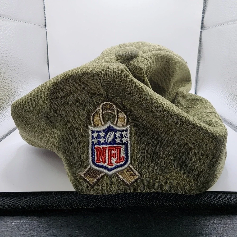 New Era Buffalo Bills NFL Salute to Service Hat Mens‎ Small/Medium Olive Green